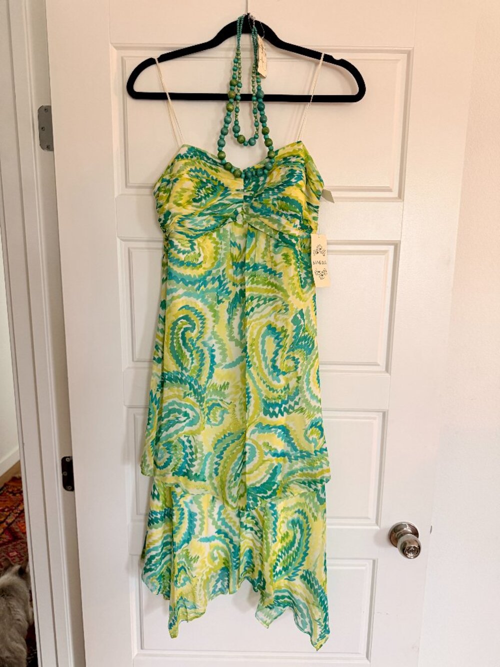 100% Silk Summer Dress